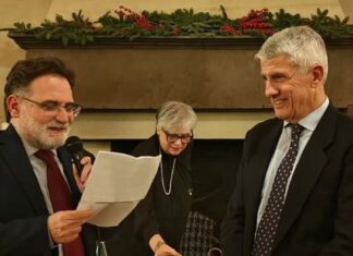 Il giornalista Iacopo Volpi ospite d’onore del Panathlon Club Valdarno Superiore