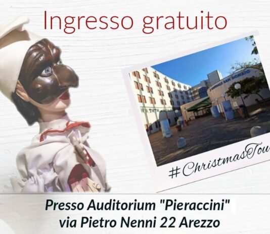 Il Circolo Culturale Corridoni porta l’arte dei burattini ai bambini ricoverati all’Ospedale San Donato di Arezzo