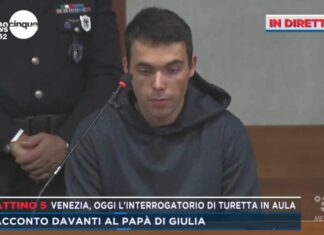 Filippo Turetta condannato all’ergastolo per l’omicidio di Giulia Cecchettin