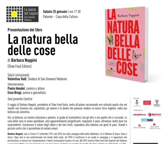 “Leggi Pensa Mangia 2025”: incontro con Barbara Nappini a Palomar