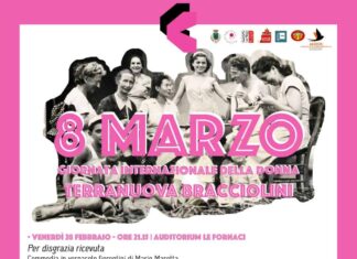 Terranuova Bracciolini celebra l’8 marzo con iniziative di cultura, solidarietà e riflessione collettiva