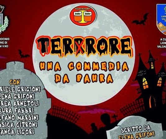Giovedì 13 marzo al teatro Masaccio andrà in scena, “Terrrore, una commedia da paura”
