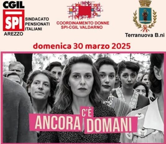 Proiezione gratuita del film “C’è ancora domani” all’auditorium Le Fornaci