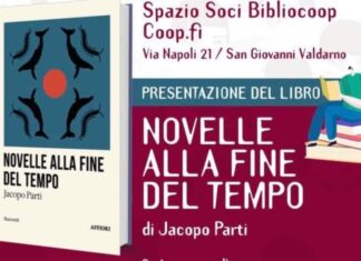 Jacopo Parti presenta il suo libro a San Giovanni Valdarno