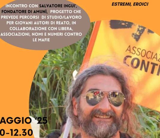 Salvatore Inguí in Valdarno per tre incontri rivolti ai giovani