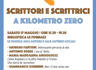 Scrittori e scrittrici a km 0 alla biblioteca comunale Le Fornaci