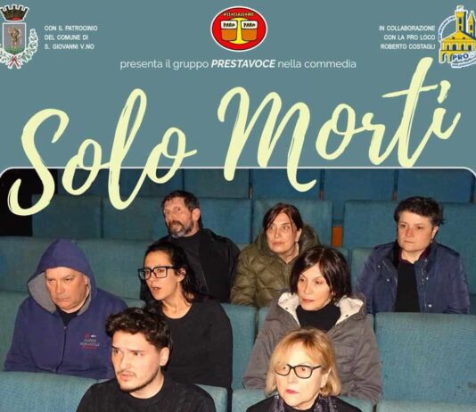 “Solo morti” debutta al teatro Masaccio di San Giovani Valdarno
