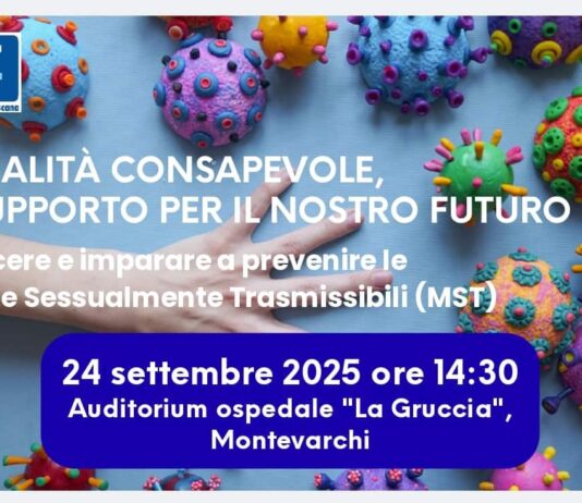 Sessualità: incontro in Valdarno per prevenire malattie trasmissibili