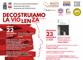 A Laterina “Decostruiamo la Violenza”