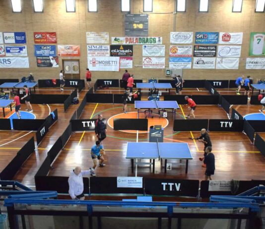 San Giovanni Valdarno: tutto pronto per il torneo di tennistavolo