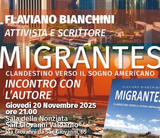 San Giovanni: presentazione del libro di Flaviano Bianchini Migrantes