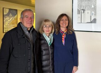 Una litografia di Lorenzo Bonechi donata all’ospedale della Gruccia