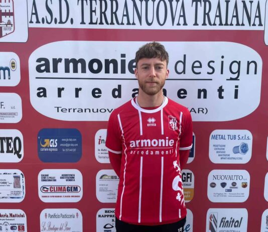 Filippo Boccardi è il nuovo acquisto dell’ASD Terranuova Traiana