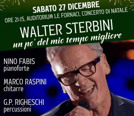 Terranuova Bracciolini: il concerto di Natale con Walter Sterbini