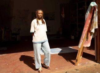 Agnes Waruguru espone a San Giovanni Valdarno