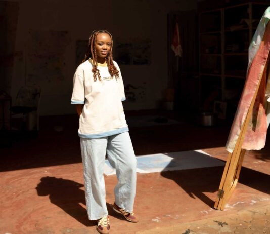 Agnes Waruguru espone a San Giovanni Valdarno
