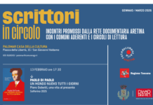 San Giovanni Valdarno: incontri con gli “Scrittori in Circolo”