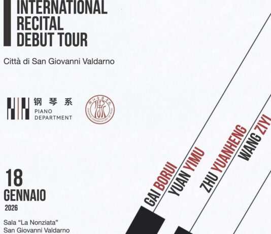 San Giovanni Valdarno la musica dell’International Recital Debut Tour
