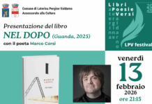 Il Premio Strega Poesia Laterina Pergine Valdarno ospita Marco Corsi