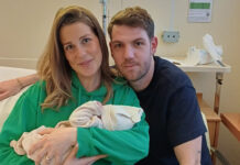 Edoardo nasce nella vasca nativa all’ospedale La Gruccia
