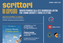 Lo scrittore Lorenzo Marone a Terranuova Bracciolini il 14 febbraio