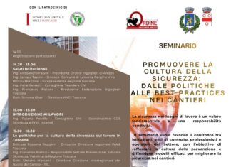 A Pieve a Presciano un seminario sulla sicurezza nei cantieri