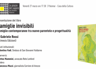 A San Giovanni Valdarno la presentazione del libro di Gabriele Rossi