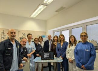 Ospedale del Valdarno: un nuovo ecografo donato dal Calcit Valdarno