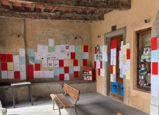 “La Poesia Cucita sui Muri” a Laterina Pergine Valdarno