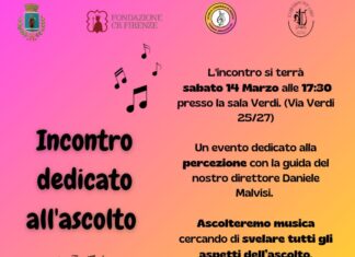 Terranuova: incontro dedicato all’ascolto musicale sabato il 14 marzo