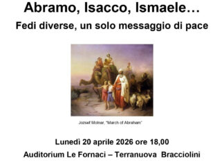 Terranuova Bracciolini, confronto interreligioso sulla pace