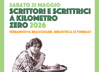 A Terranuova torna “Scrittori e scrittrici a kilometro 0” il 23 maggio
