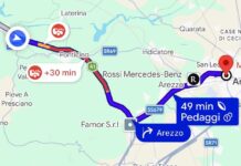 A1, chiuso il tratto Valdarno Arezzo in direzione Roma per incidente