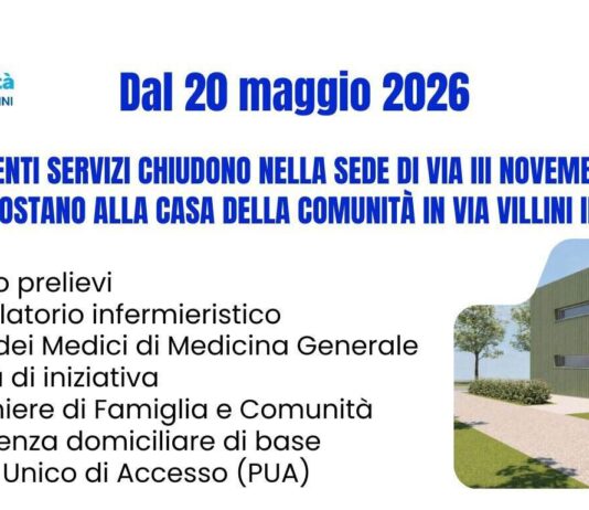 Nuova Casa di Comunità Hub di San Giovanni Valdarno