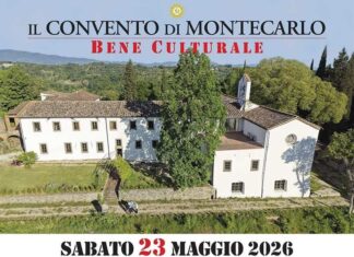 Sabato 23 maggio il Convento di Montecarlo aprirà le proprie porte