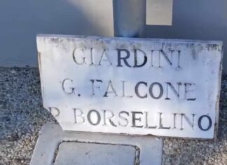 San Giovanni Valdarno: atto vandalico al parco Falcone e Borsellino