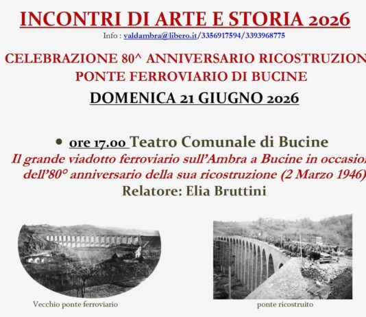 Bucine: Incontri di Arte e Storia 2026