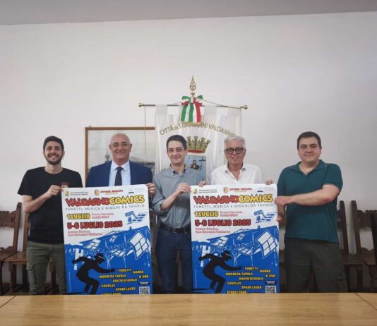 Valdarno Comics: inaugurazione della mostra di Daniele Procacci