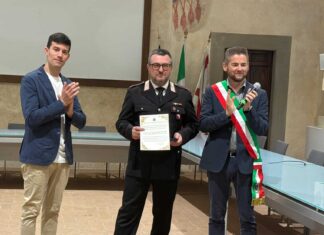 Terranuova: Poggio Bracciolini al Maresciallo Maggiore Gianluca Cipolla