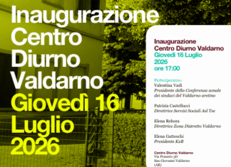 San Giovanni Valdarno: giovedì 16 inaugura il Centro diurno Valdarno