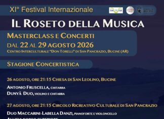 A Bucine l’XI Festival Internazionale Il Roseto della Musica