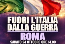 DSP Toscana: Sabato 24 ottobre a Roma contro riarmo e guerra