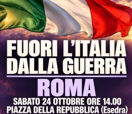 DSP Toscana: Sabato 24 ottobre a Roma contro riarmo e guerra