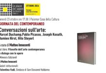 Matteo Innocenti a Palomar per la Giornata del Contemporaneo